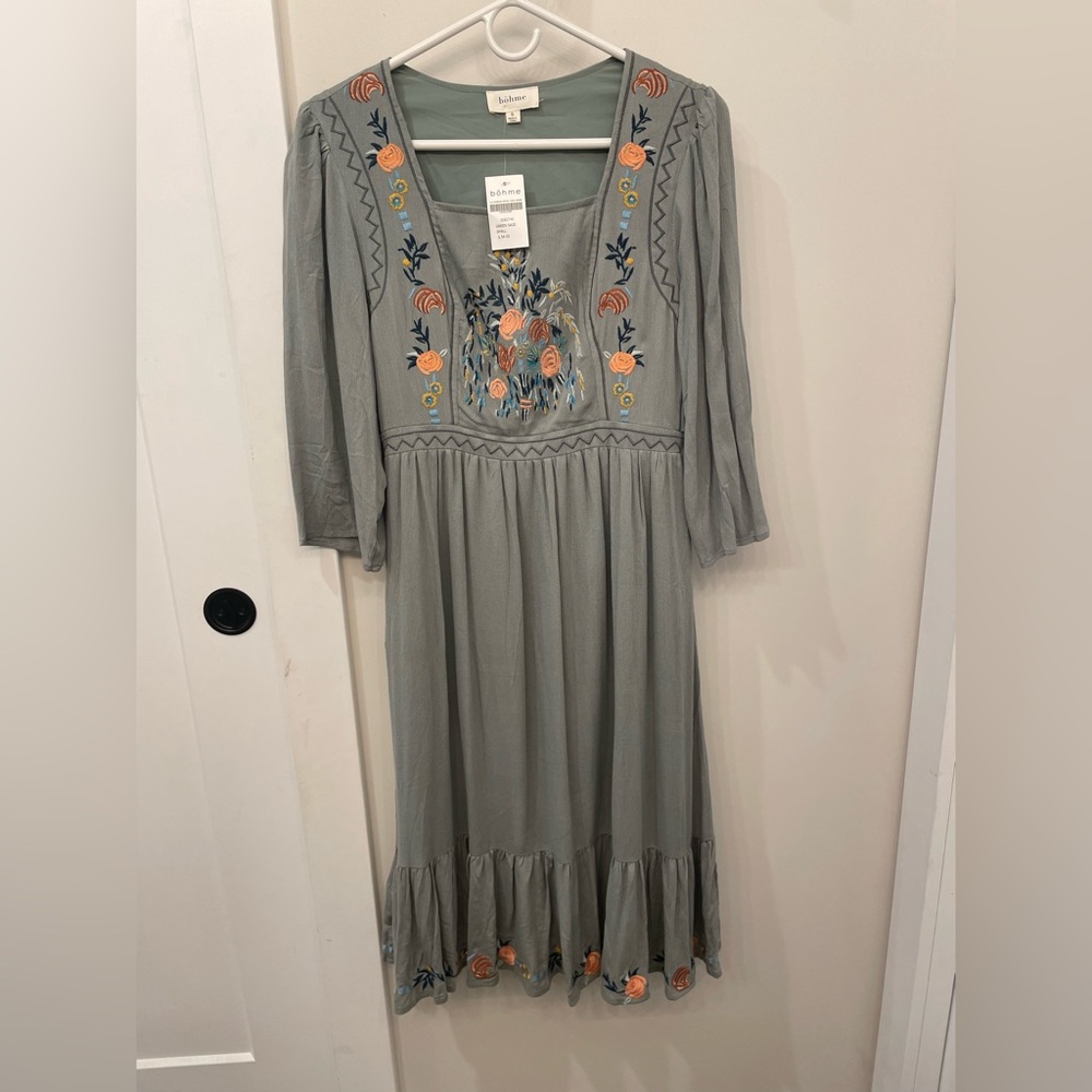 NWT Bohme peasant dress
